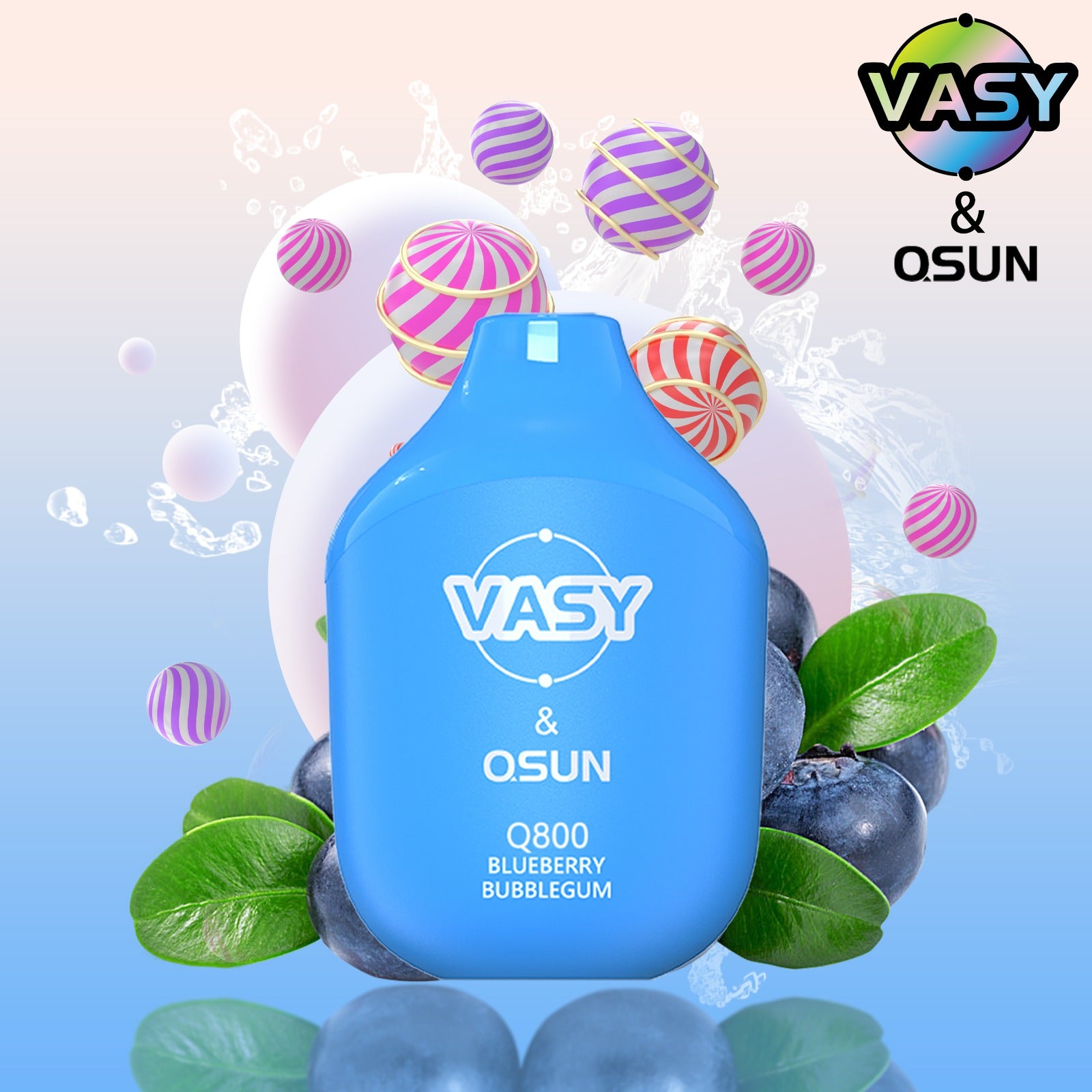 Blueberry Bubblegum Vasy Q800