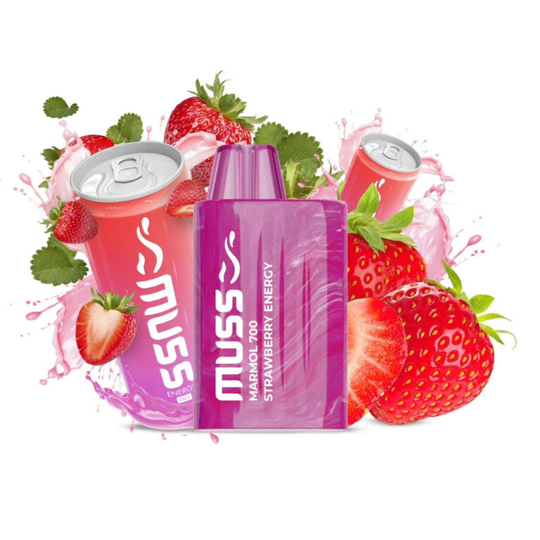 Strawberry Energy Muss Marmol 700