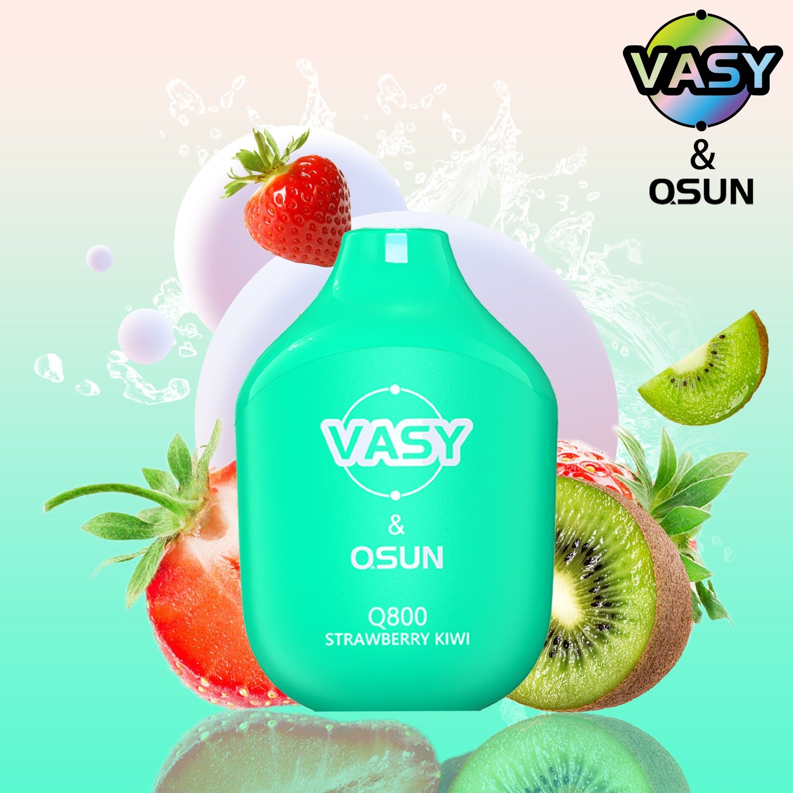 Strawberry Kiwi Vasy Q800